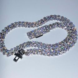 Diamond Encrusted Cuban Link Chain