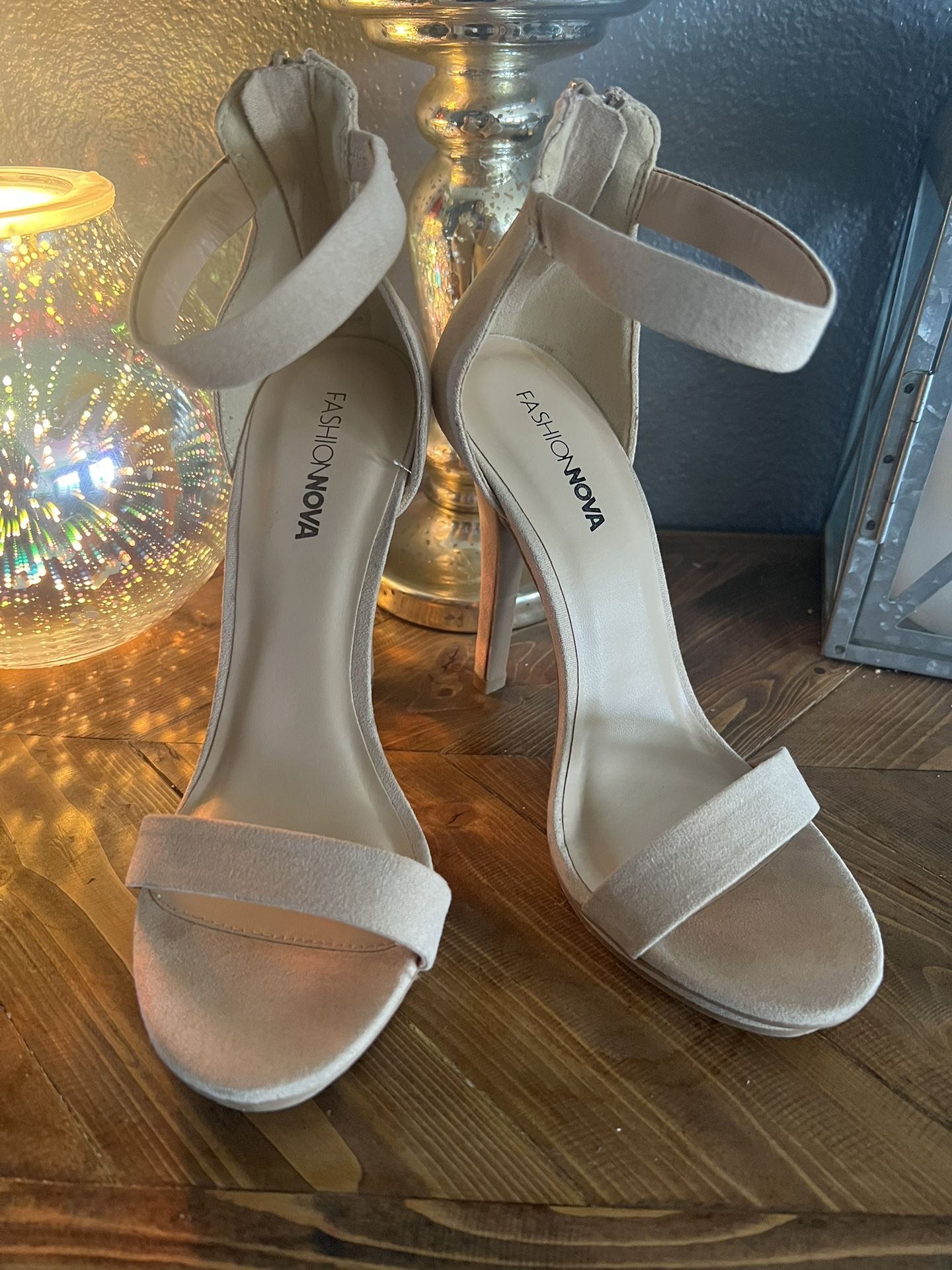 Fashion Nova Nude Heels for Sale in Bakersfield, CA - OfferUp