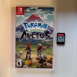 Pokemon Arceus Nintendo Switch 