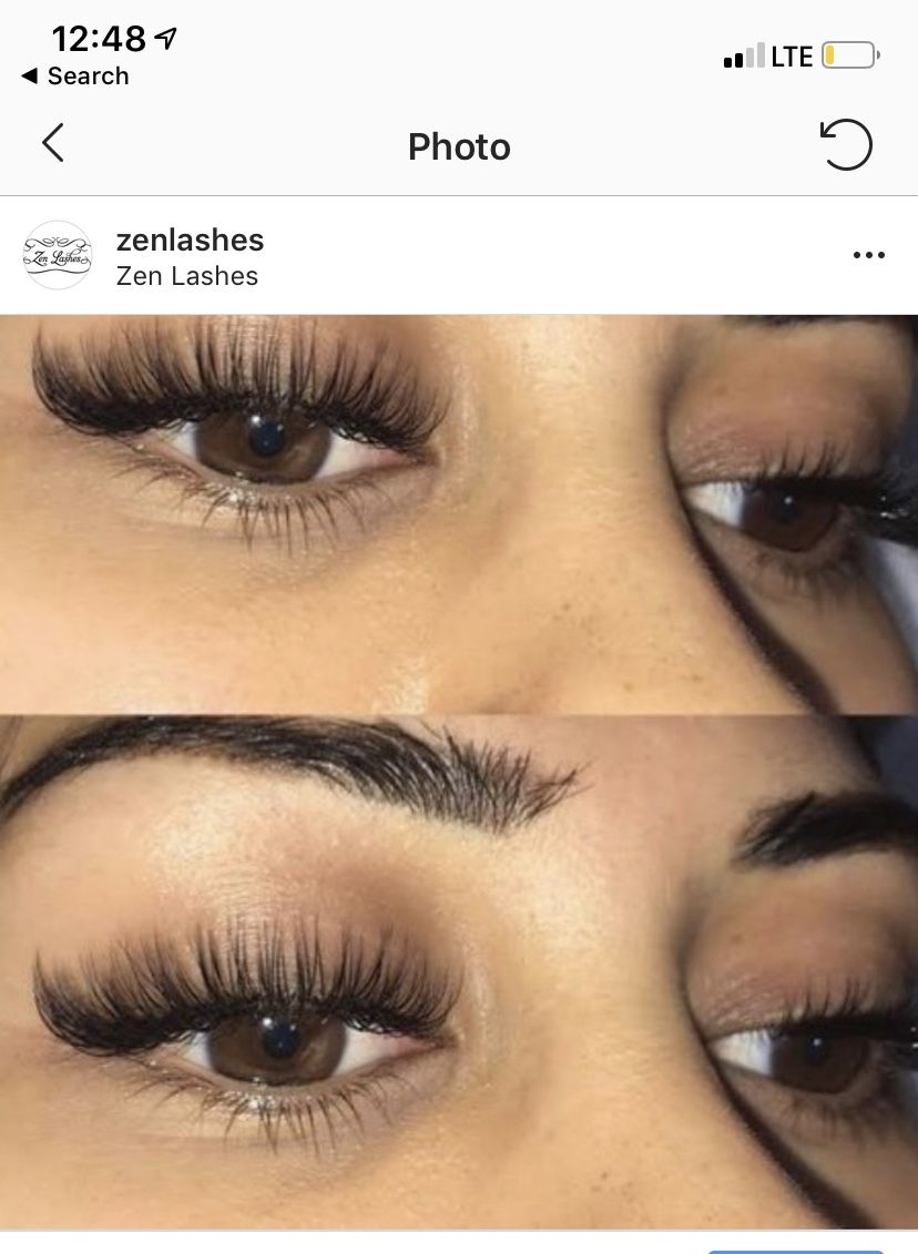 Volume lashes