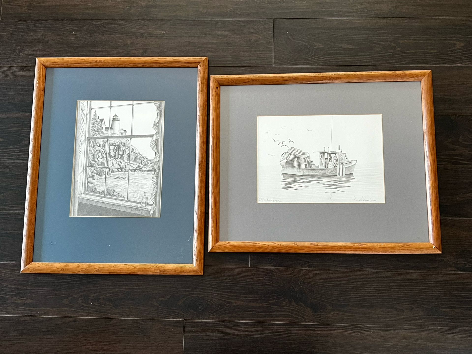 Two Consuelo Eames Hanks Lithographs