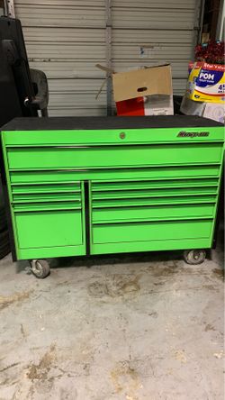 Snap on tool box