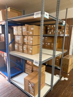 Boltless Storage Shelving （dissembled）– 4×2 ft / 3×2 ft + 12 ft Uprights