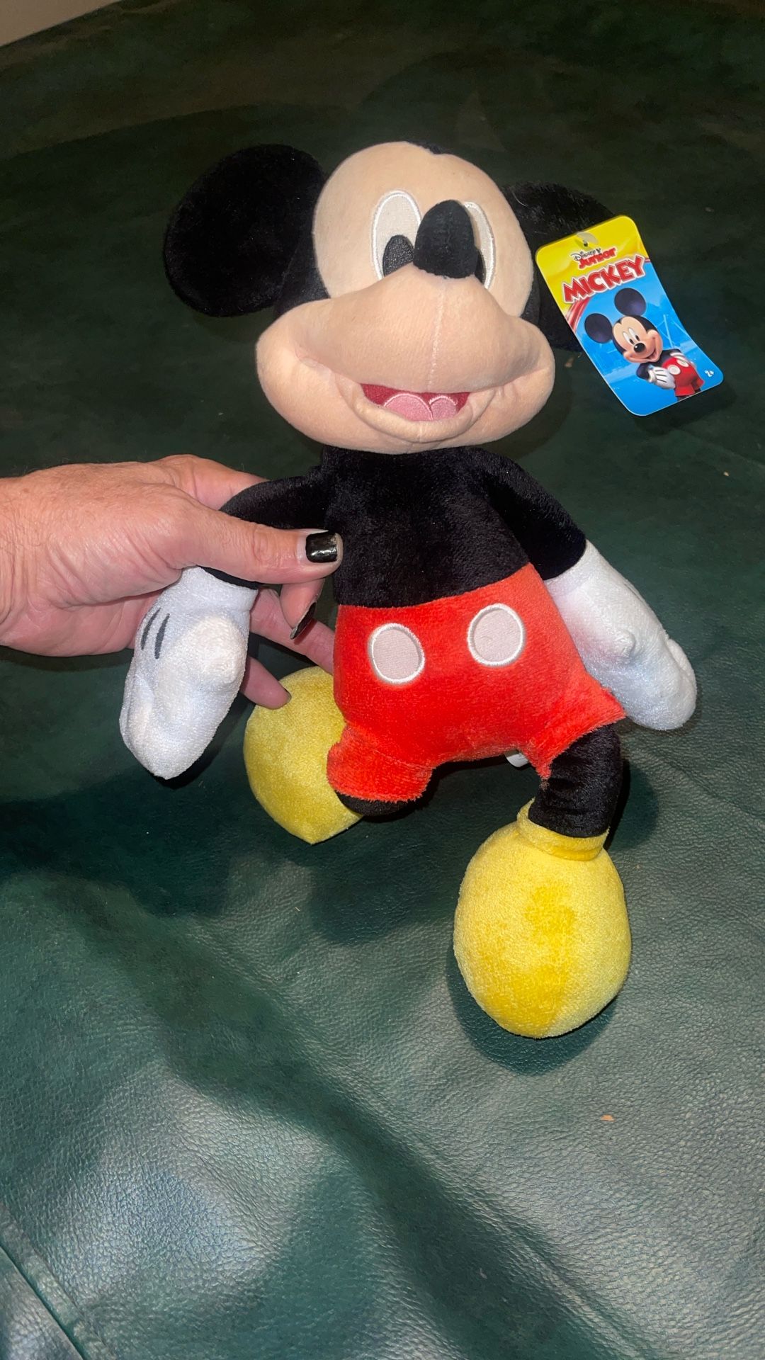 Vintage Disney 16” Plush Mickey Mouse