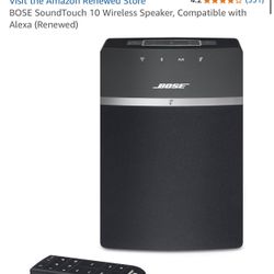 Bose soundtouch 10 Works Perfect only $80