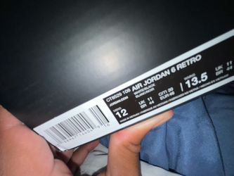 Jordan 6s Brand new comes with box