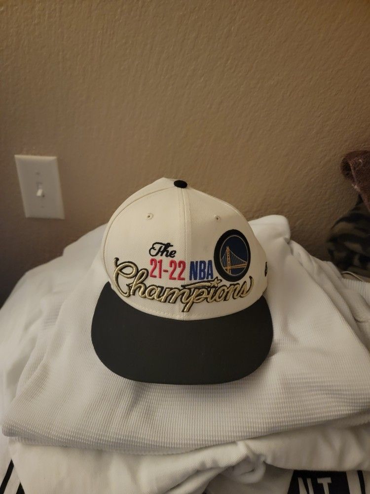 2021 2022 Warriors Championship Hat