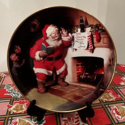 Coca Cola Collectible Plate
