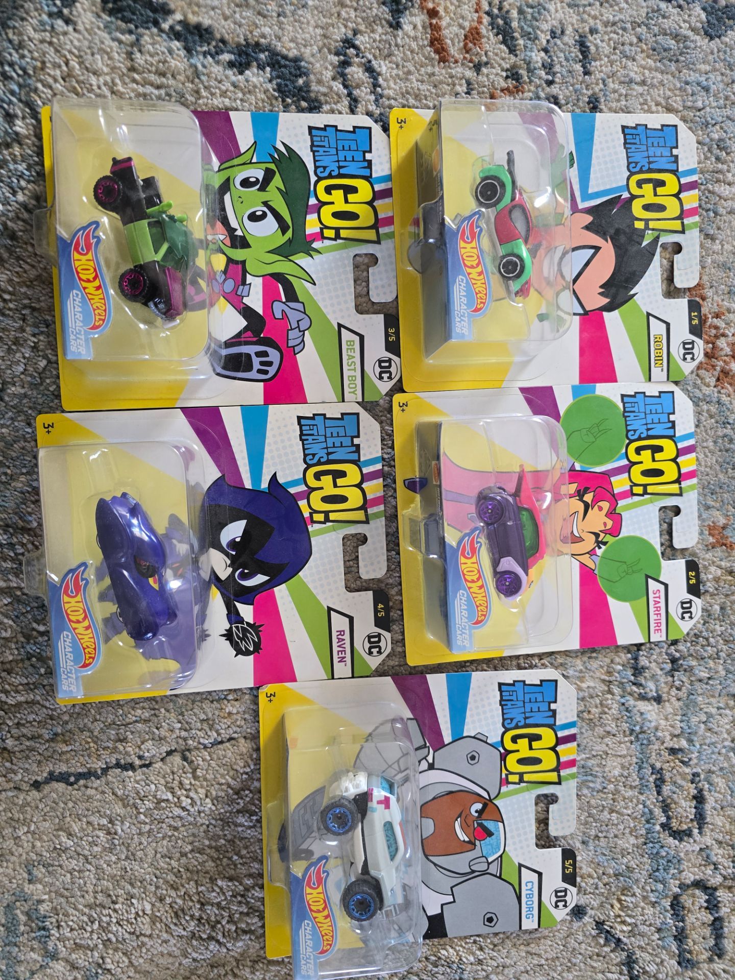 Hot wheels teen Titans go