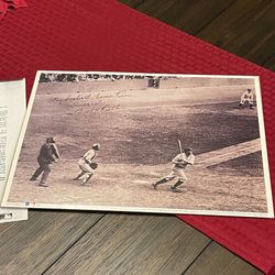 1993 MLB Print “The 60th - Babe Connects” ⚾️