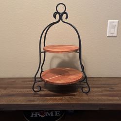 2-Tiered Display Piece
