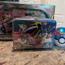 🔥 Sealed Pokémon TCG Bundle – Mega Venusaur, Chest & Tin Pokemon Ball  Description: Selling this 3-piece Pokémon lot! Includes a Mega Venusaur