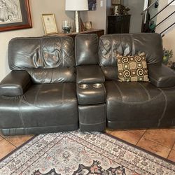 Power Recliner Loveseat And Chair