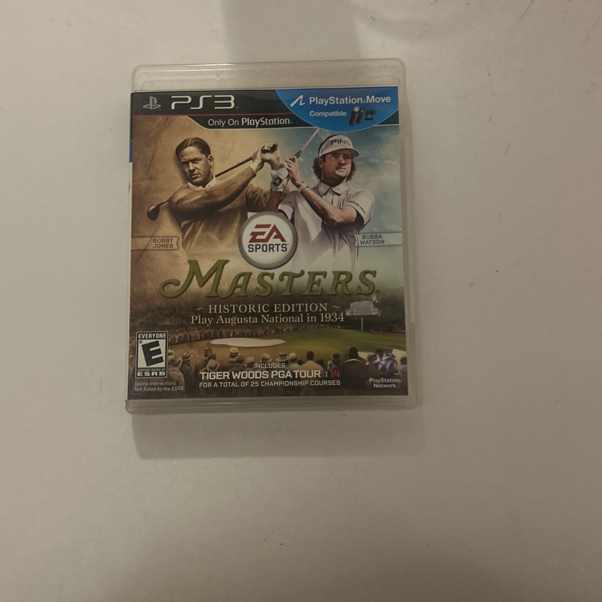 Tiger Woods PGA Tour 14 Masters Historic Edition PS3