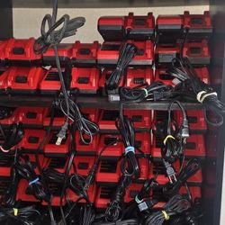 MILWAUKEE CHARGERS  RAPID CHARGERS 30$ REG 20$ AND 12V 3 FOR 10$ THIS WEEK ONLY