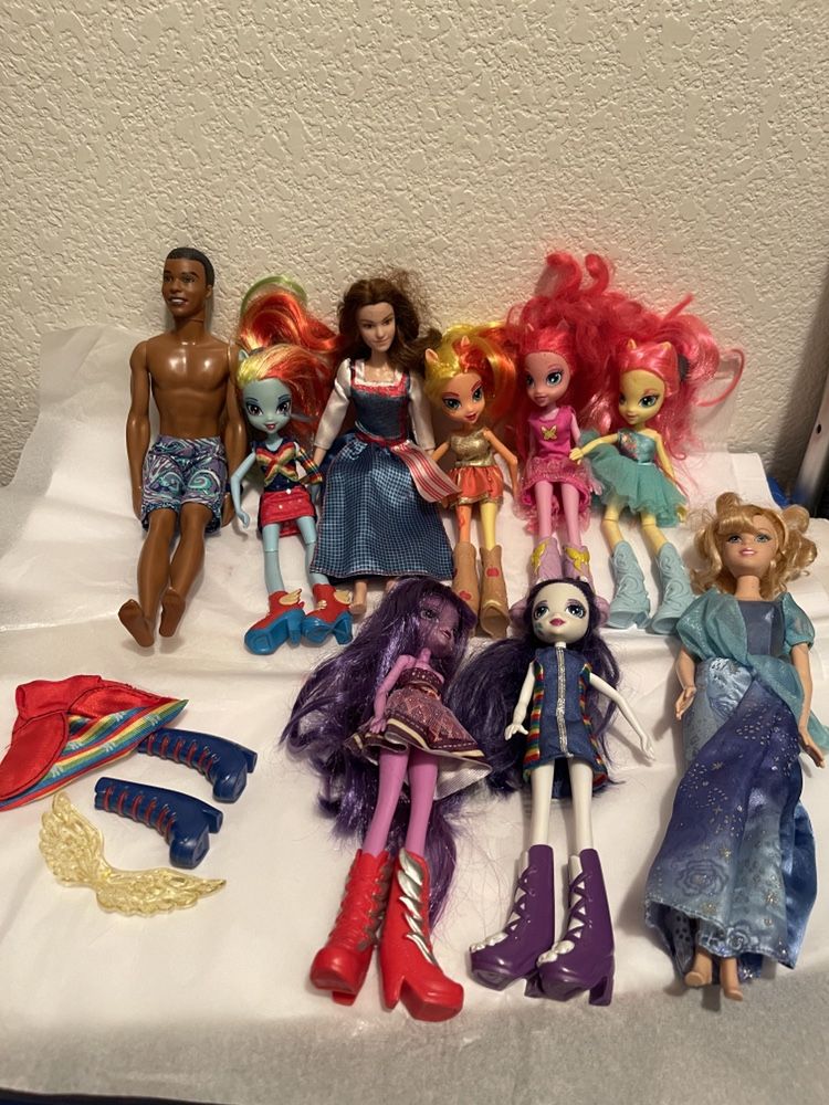 Various Dolls- My Little Pony Equestrian Girls And Others