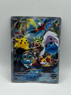 Non TCG Pokemon Chespin Fan Art Card
