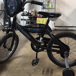 Black panther kids bike