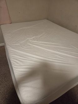 Queen Mattress with Folding Frame