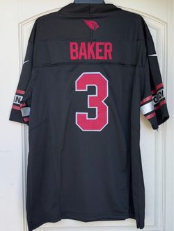 S + M + L/XL + 2X/3X - CARDINALS #3 BUDDA BAKER JERSEY