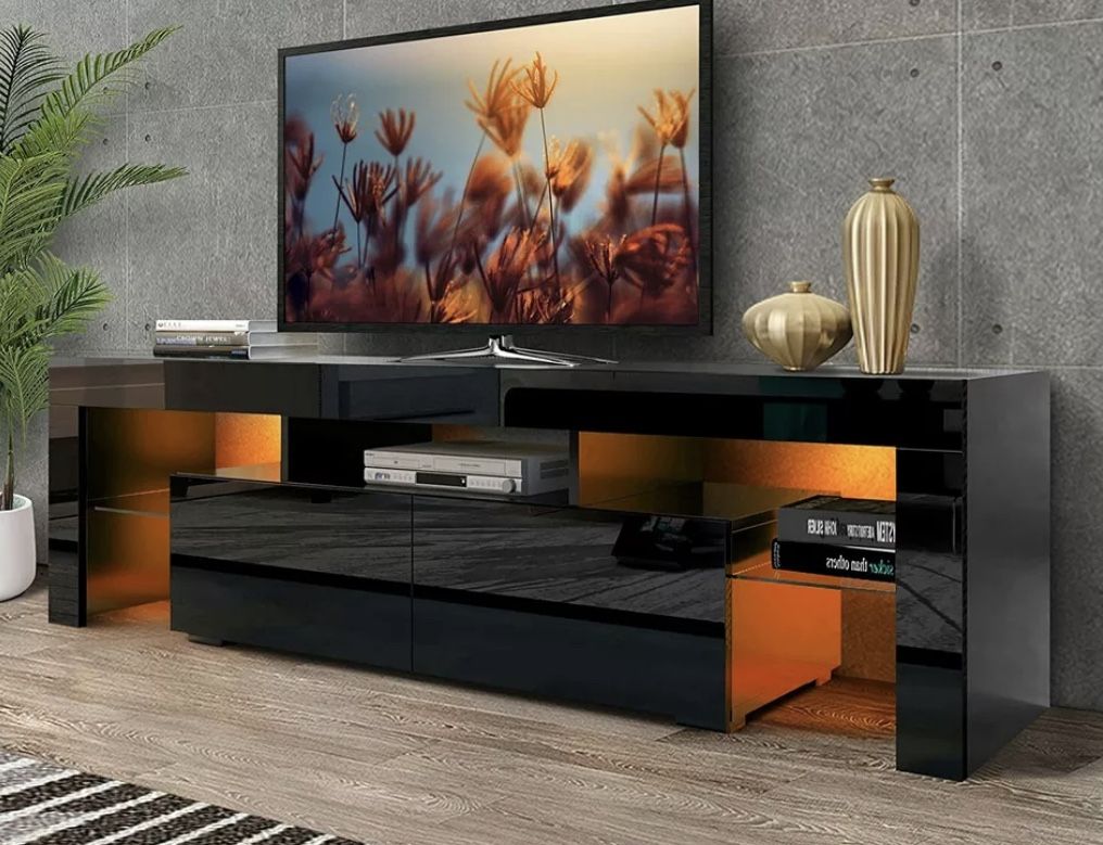 New Tv Stand In Box 📦 63” Fits Up To 75” Tv