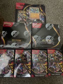 Pokemon Pitch Black Booster Box 36 pack and booster bundle
