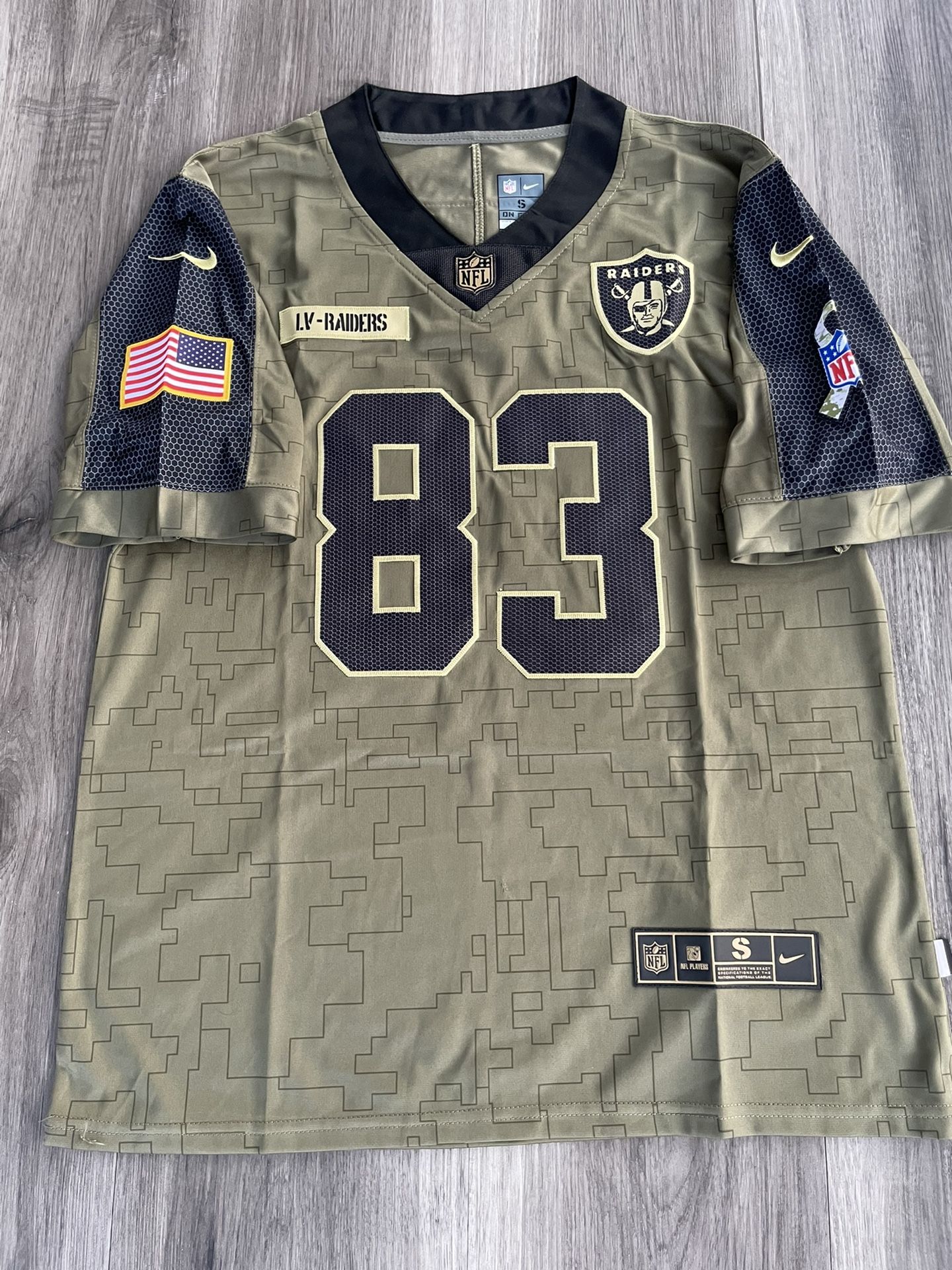 Salute To Service Raiders Waller Jersey