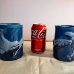 NEW Georgia Aquarium beluga whale mugs