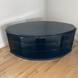 Black TV Stand 
