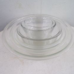 Clear Glass Bowl Set 