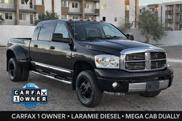2008 Dodge Ram 3500 Laramie MEGA CAB DUALLY DIESEL TRUCK 4WD RAM 3500