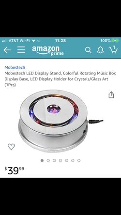 BRAND NEW Multicolor lighted display stand
