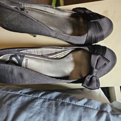 Blk Heel Shoes