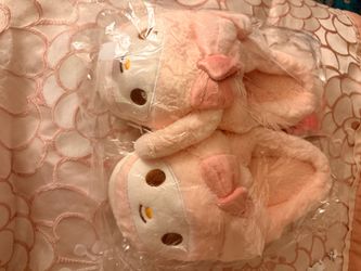 My Melody Plush Slippers Sz 7/8