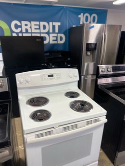 Clean nice white stove