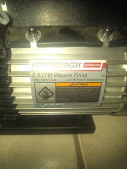 Vacuum pump Pittsburgh