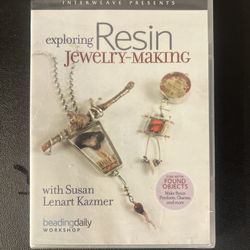 Exploring Resin Jewelry-Making Susan Lenart Kazmer (DVD, 2009) New Sealed