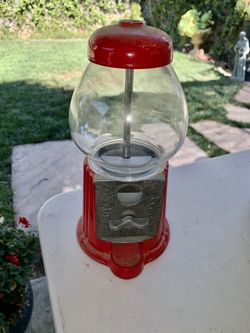 Red Gumball Machine