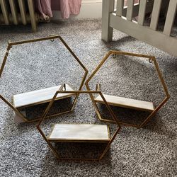 Set Of Three Shelves