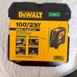 DEWALT DW0822CG Green Laser Level — NEW — $210