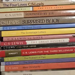 C.S. LEWIS BOOKS , $7 - $15 EACH, See 3 Pics