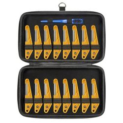 MusicNomad Diamond Coated Guitar Nut File Complete Shop Kit - Luthier Guitar Repair Tools
