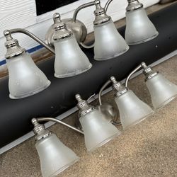 Chandelier And Bathroom Lights