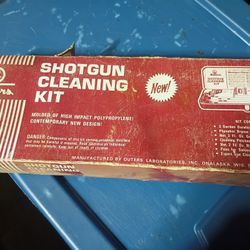 Shotgun  Cleaning Kit Vintage 