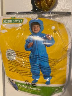 Sesame Street Cookie Monster Infant Costume Size M