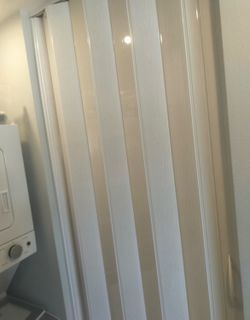 Accordion Door 36”x80” used just less than a month practically new…$60.00 firm