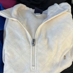 Ladies  Land’s End Fleece Half Zip Fleeces Sz  M
