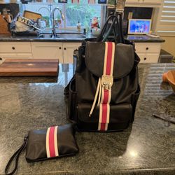 Court Couture Leather Tennis Bag 