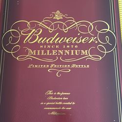 Budwaiser milenium  limited edición