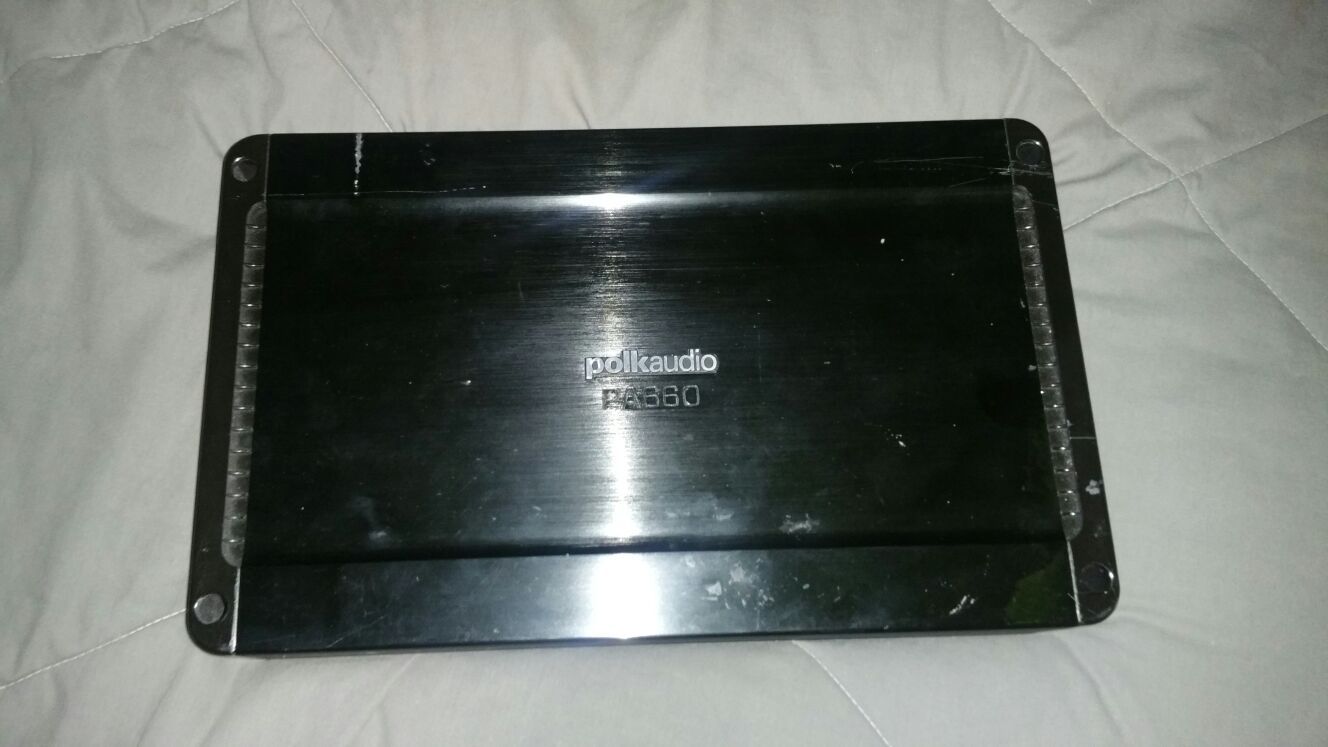 Polk audio pa660 4 channel amplifier for Sale in Houston, TX OfferUp